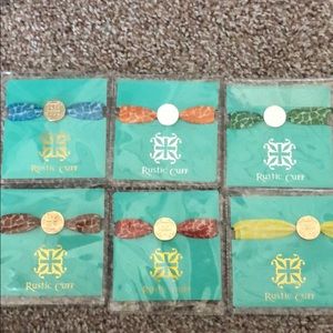Rustic cuff girls bracelets
